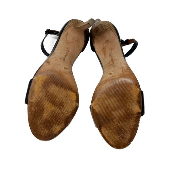 Lucky Brand Julis Ankle Strap 4" Stiletto High-Heel Sandals size 11 M Black - Picture 8 of 11